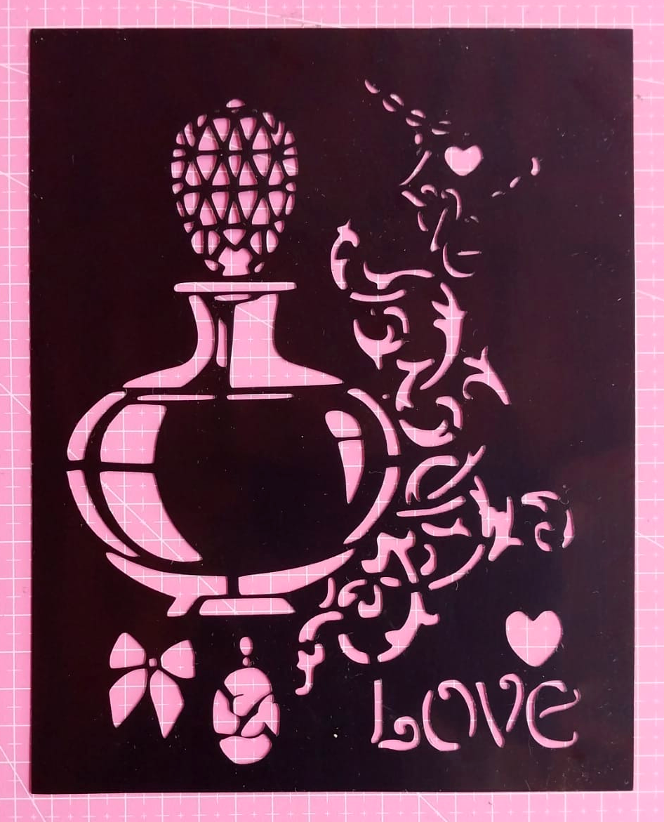 Stencil Vintage 20x16 cms (S100)