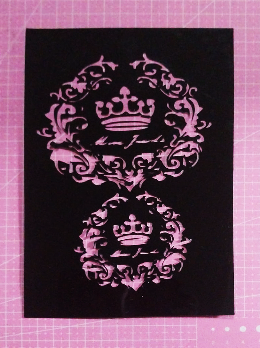 Stencil Vintage 13x20 cms (S192)