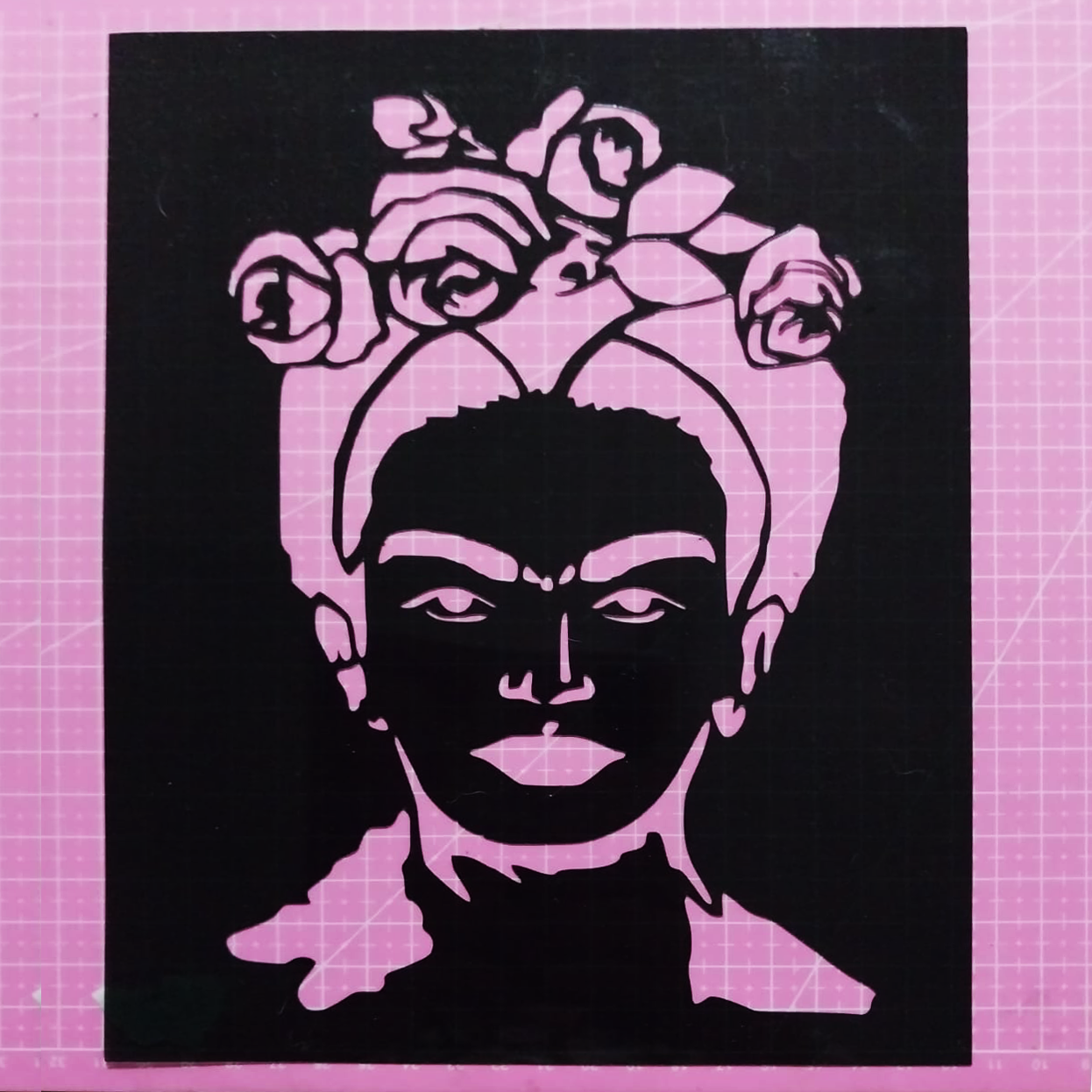 Stencil Frida Kahlo 19,5x24 cms (S196)