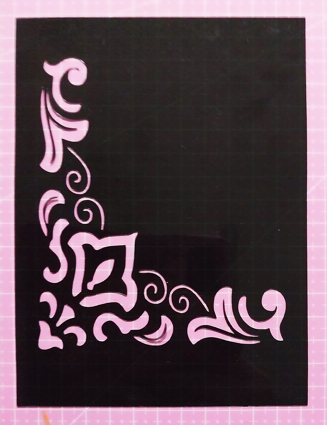 Stencil Vintage 12x16,5 cms (S220)