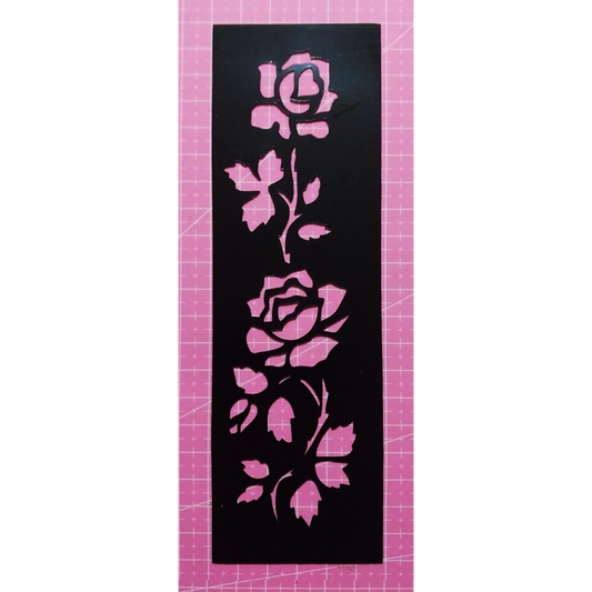 Stencil Floral 6x19 cms (S144)